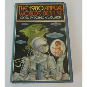 1980 Annual Worlds Best SF Hardcover Book Edited by Donald A Wollheim Club E